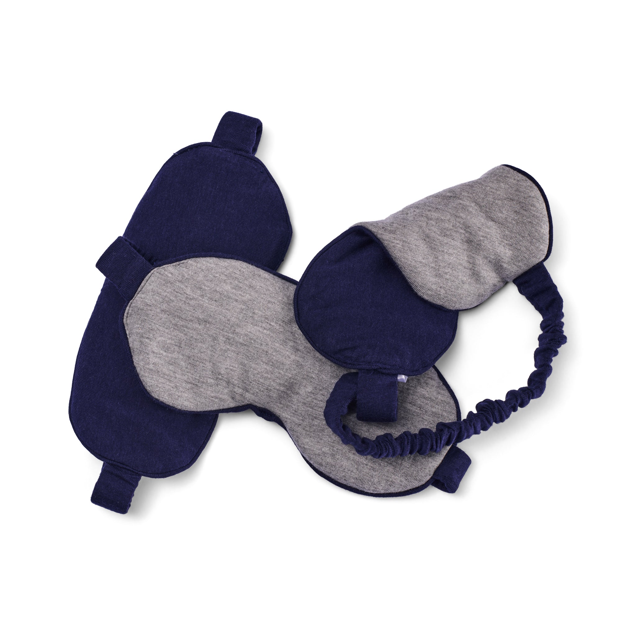 Bamboo Cotton Sleep Mask - Navy/Grey Sleep Separates - Contare