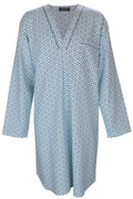 Stella Light Blue Flannelette Nightshirt Nightshirts - Contare