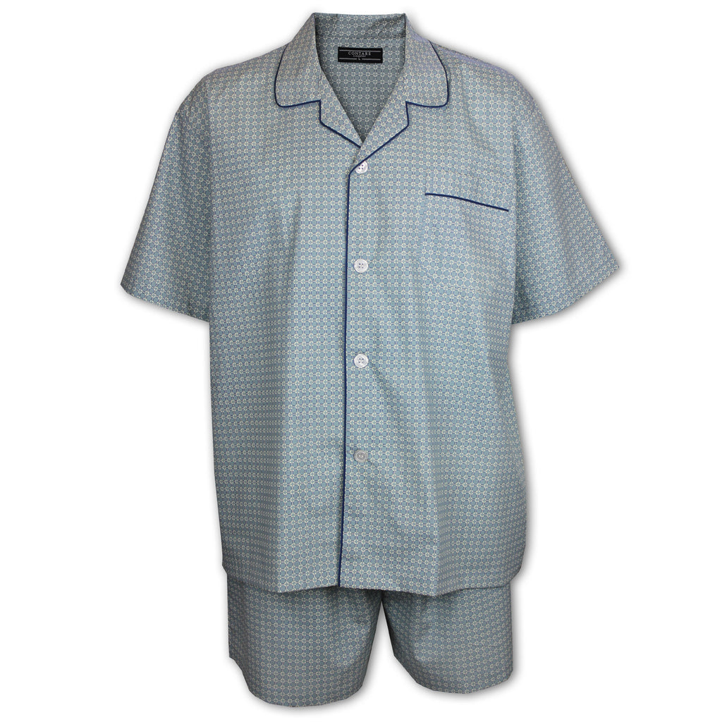 Cotton Rich Short Sleeve Set - Mint Rings