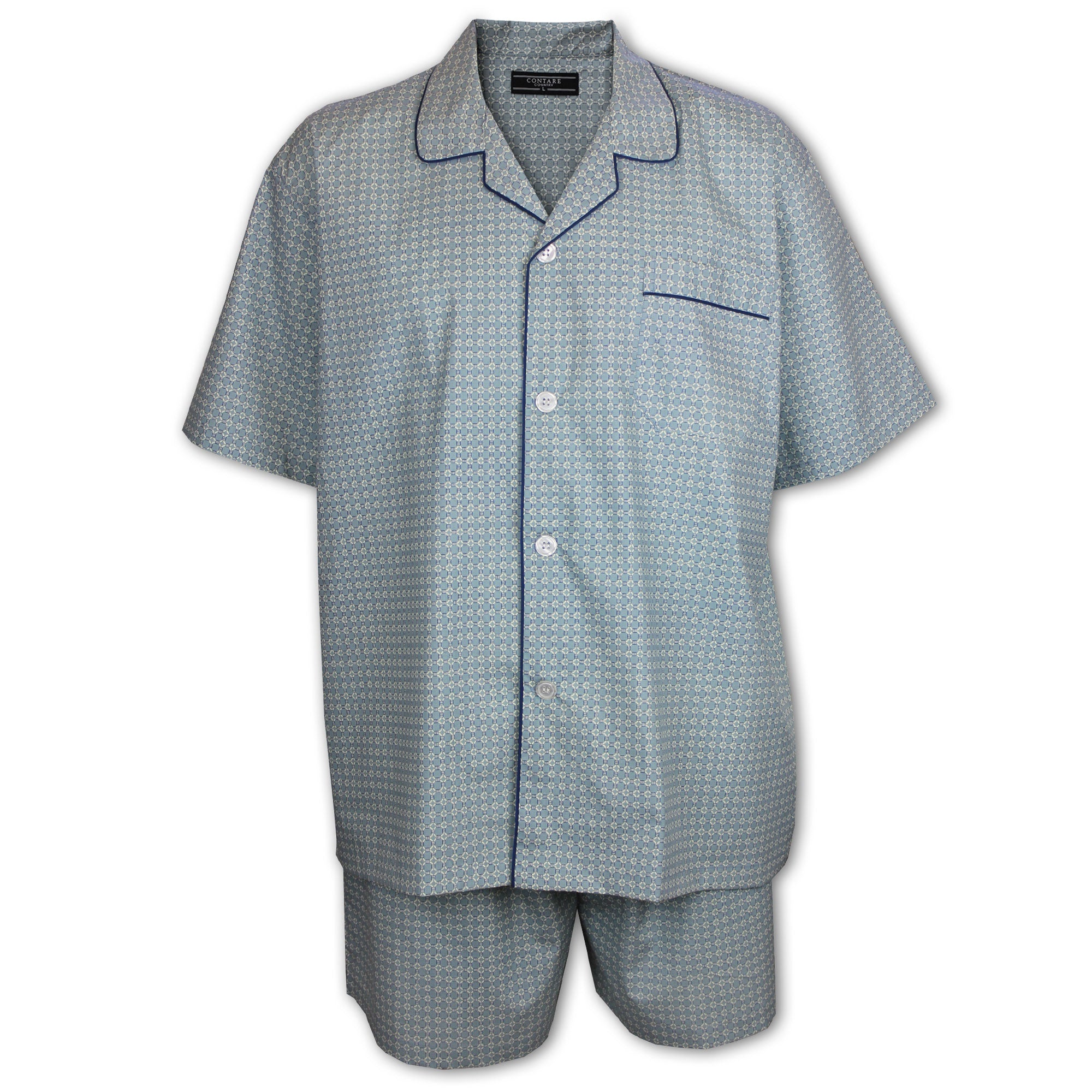 Cotton Rich Short Sleeve Set - Mint Rings