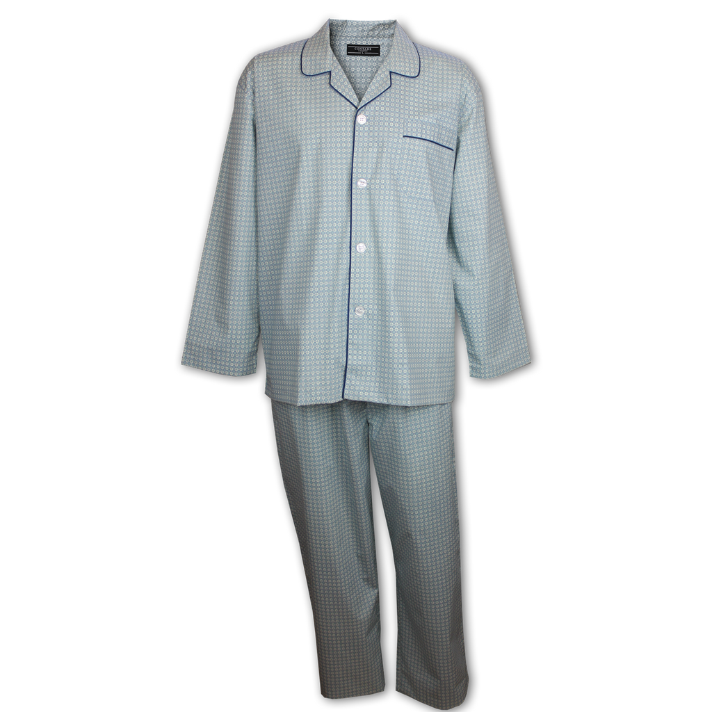 Cotton Rich Long Sleeve Set - Mint Rings