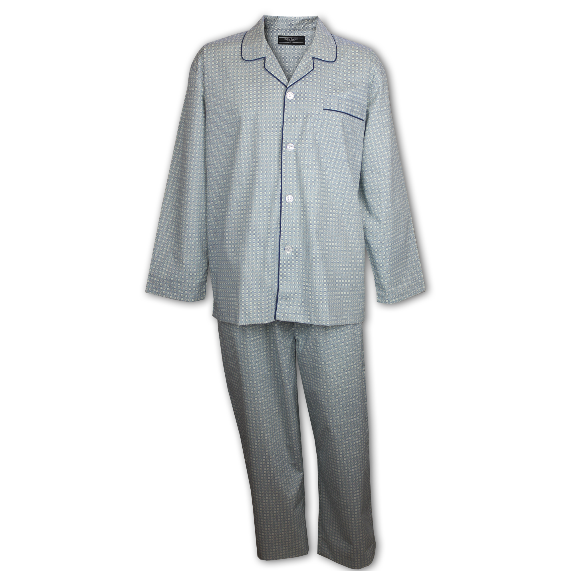 Cotton Rich Long Sleeve Set - Mint Rings