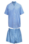 Sky Diamond Short Sleeve Set Pyjama Sets - Contare