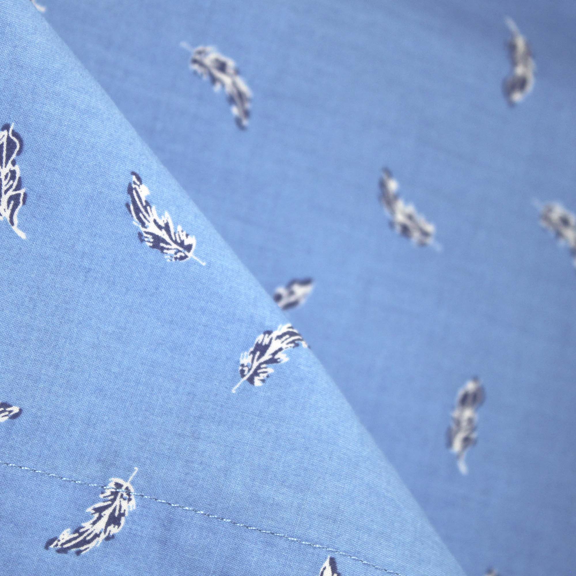 Sky Feathers Short Sleeve Nightshirt Nightshirts - Contare