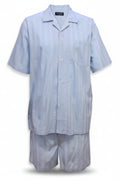 Sky Stripe Short Sleeve Set Pyjama Sets - Contare