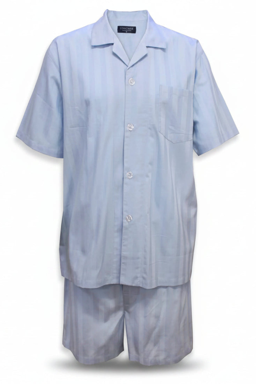 Sky Stripe Short Sleeve Set Pyjama Sets - Contare