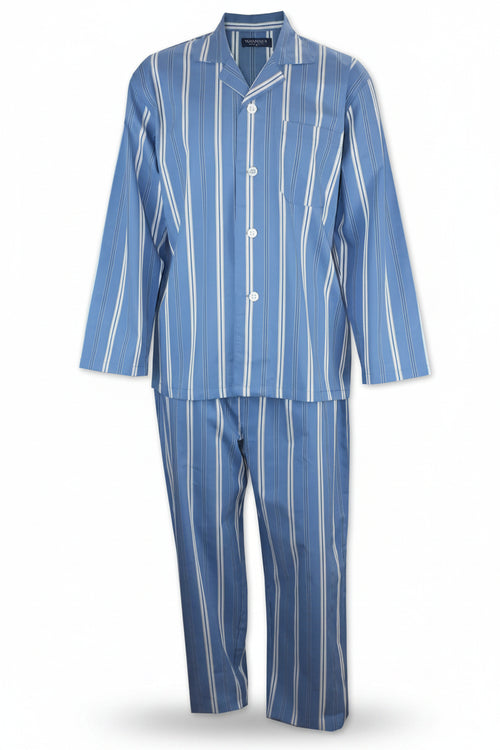 Aquamarine Long Sleeve Set Pyjama Sets - Contare