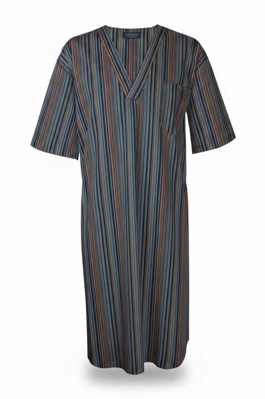 Legacy Stripe Short Sleeve Nightshirt Nightshirts - Contare