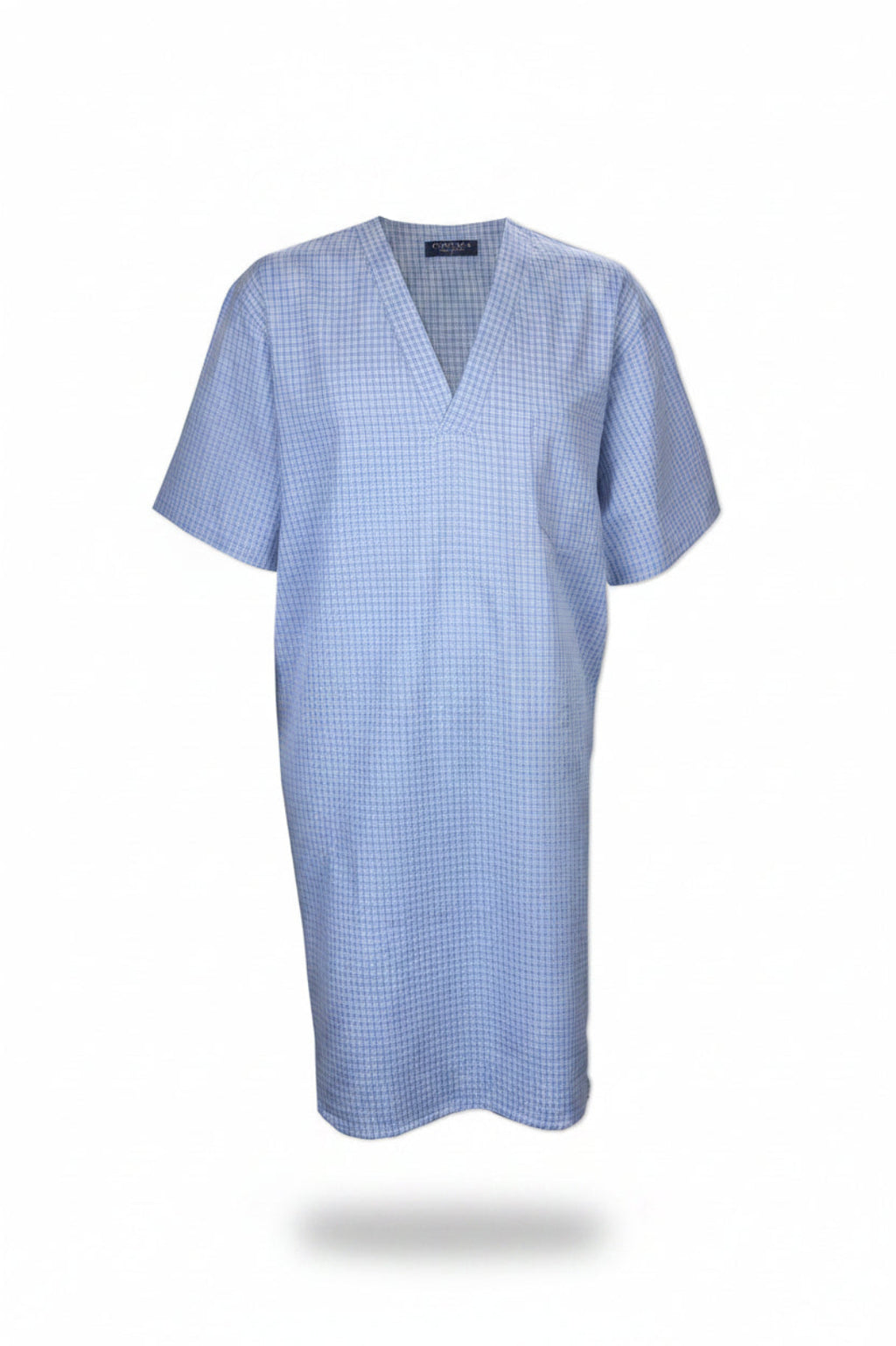 Parisian Check Short Sleeve Nightshirt Nightshirts - Contare