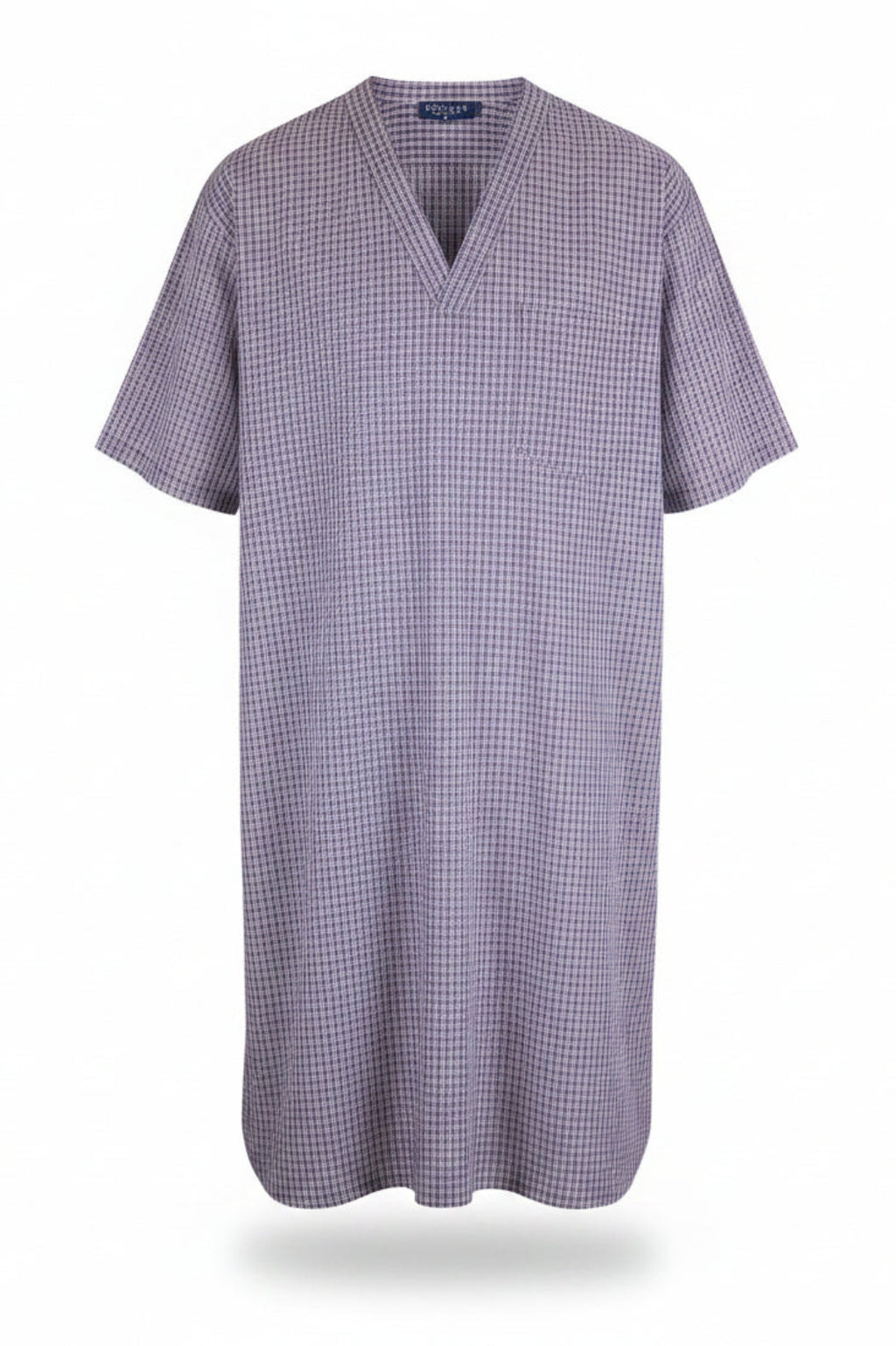 Burgundy Tartan Nightshirt Nightshirts - Contare