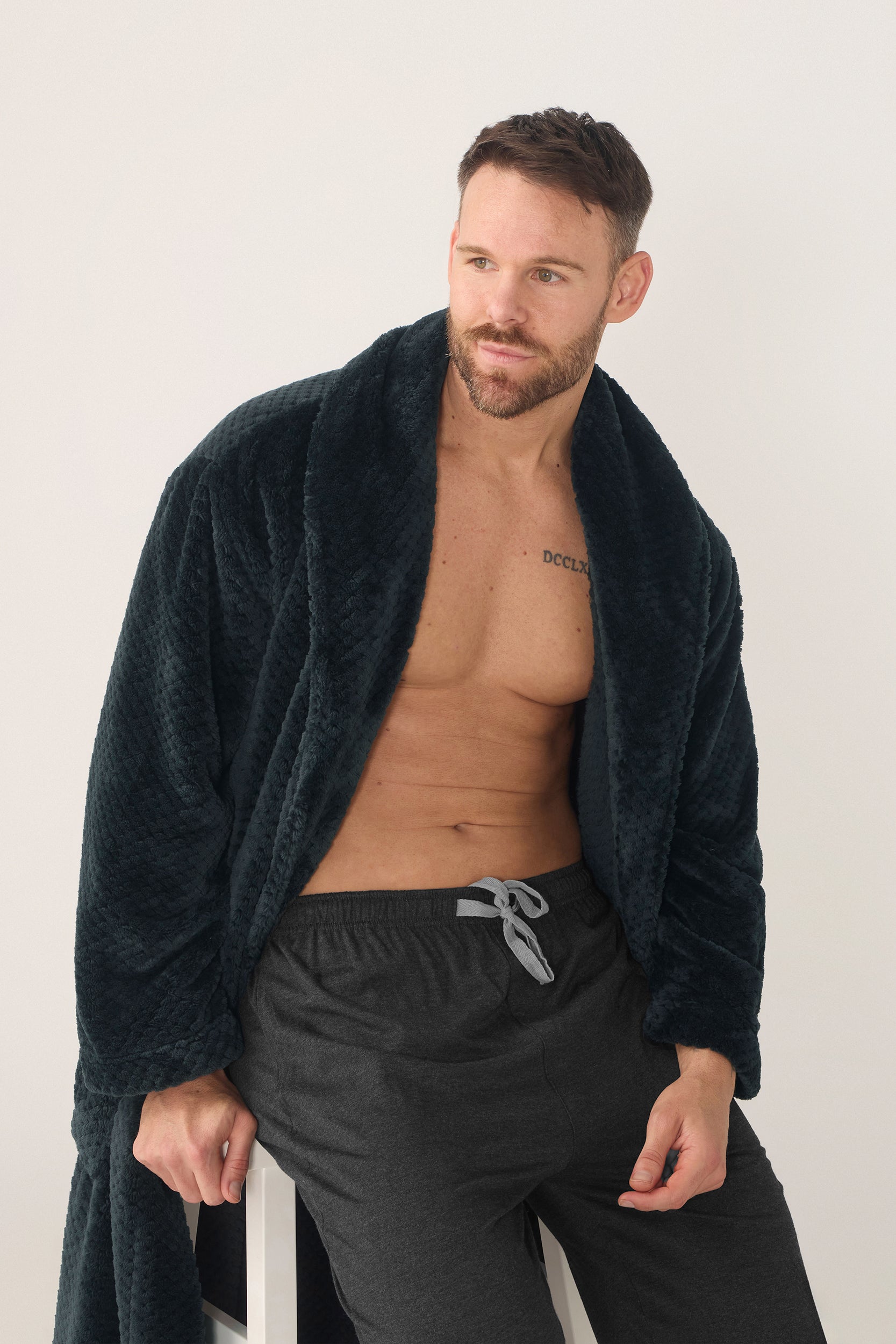 Bamboo Cotton Lounge Pant - Charcoal Sleep Separates - Contare