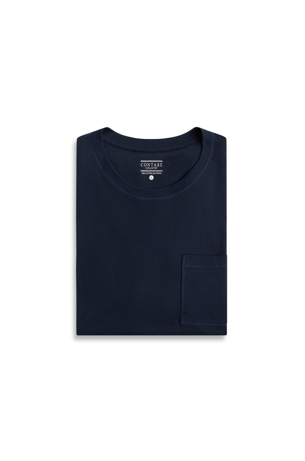 Men's Cloudsoft Jersey Short Sleeve Tee - French Navy