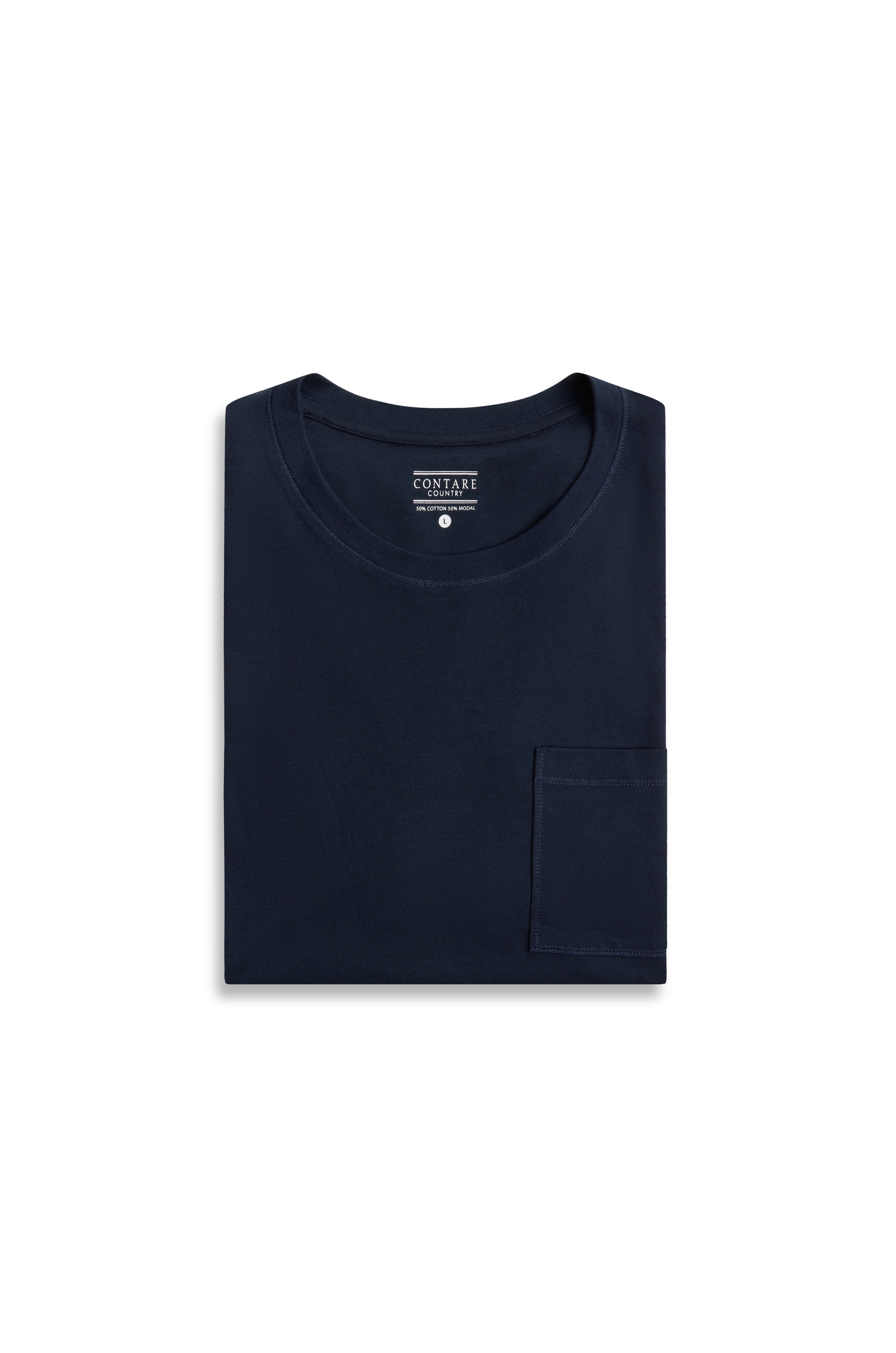 Men's Cloudsoft Jersey Short Sleeve Tee - French Navy