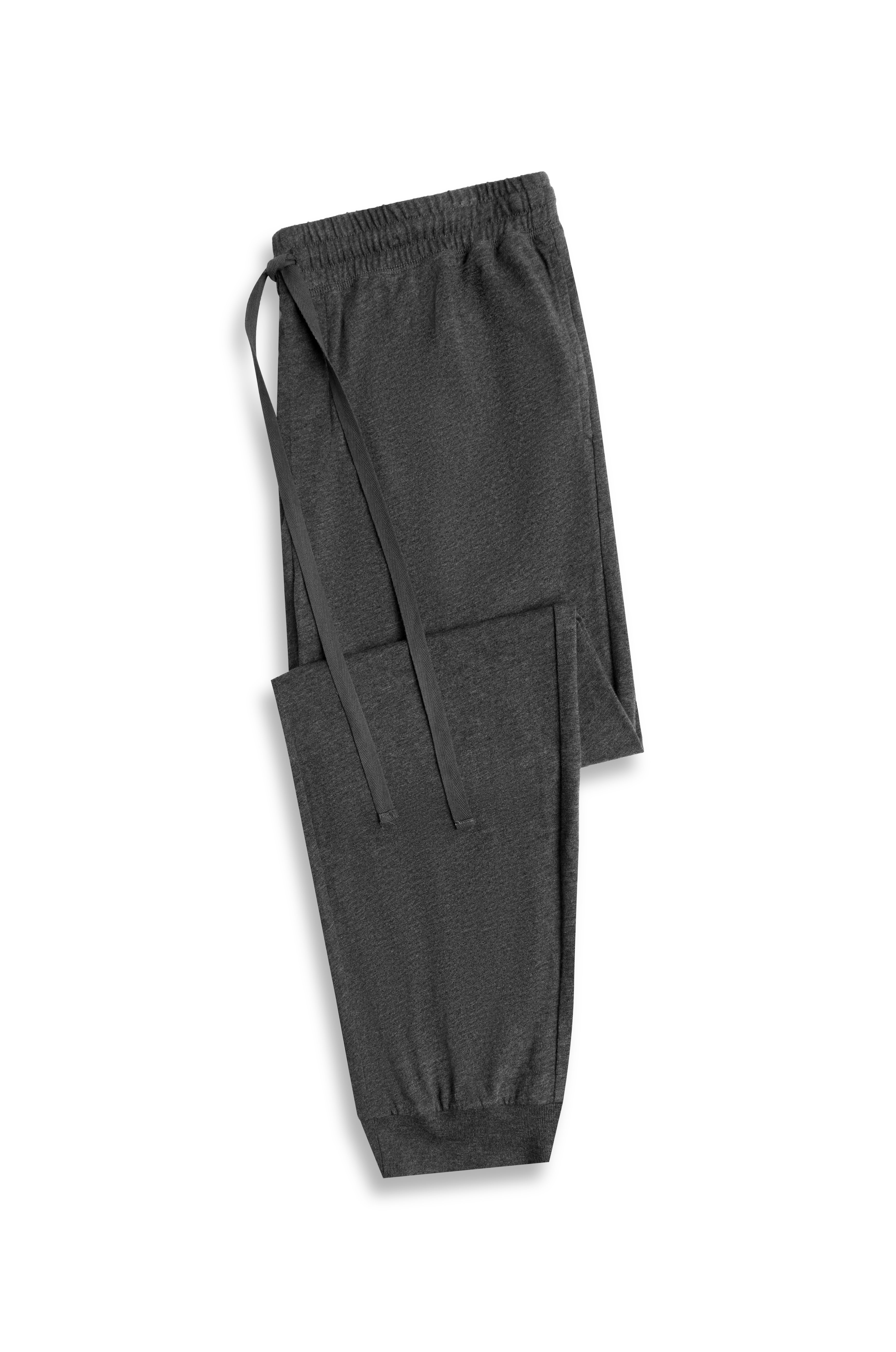 Men's Cloudsoft Jersey Trackie - Charcoal