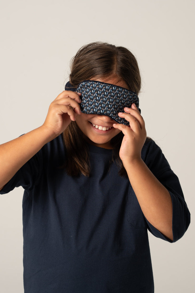 Kids' Contemporary Cotton Tee and Boxer Set - Nightfall Print