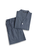 Men's Contemporary Cotton Short Sleeve Set - Nightfall Print