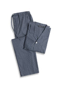 Men's Contemporary Cotton Long Sleeve Set - Nightfall Print
