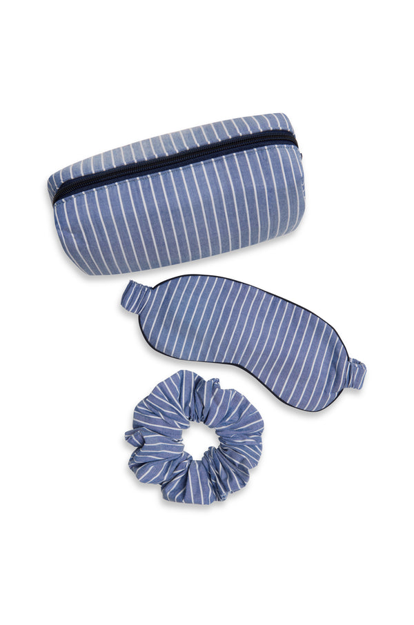 Women’s Refined Cotton Gift Set – Denim Stripe
