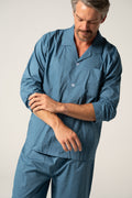Men's Featherweight Cotton Long Sleeve Pyjama Set -  Copen Symbols