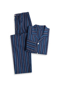 Sodalite Blue Long Sleeve Set Pyjama Sets - Contare