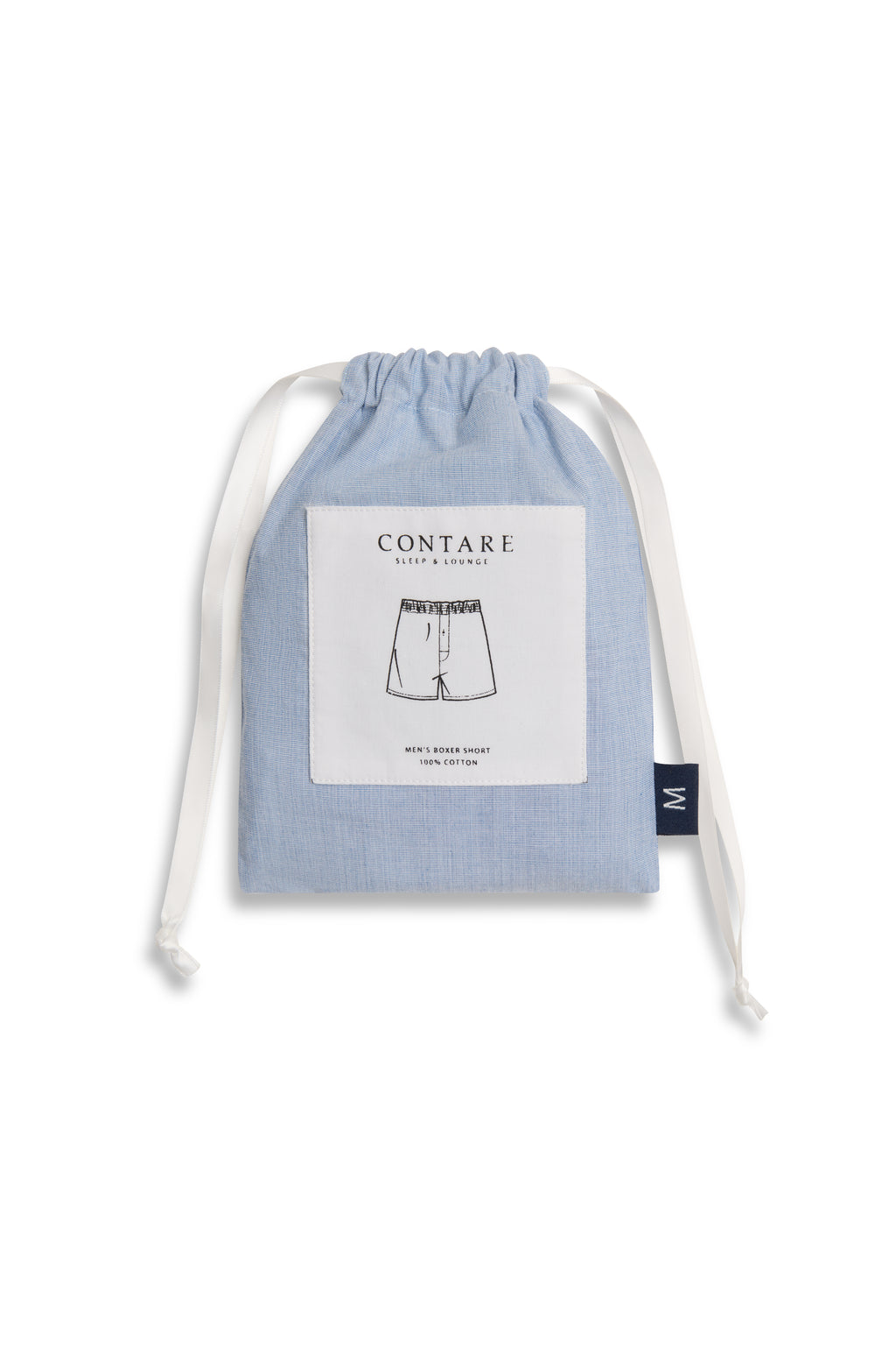 Men's Refined Cotton Boxer - Chambray