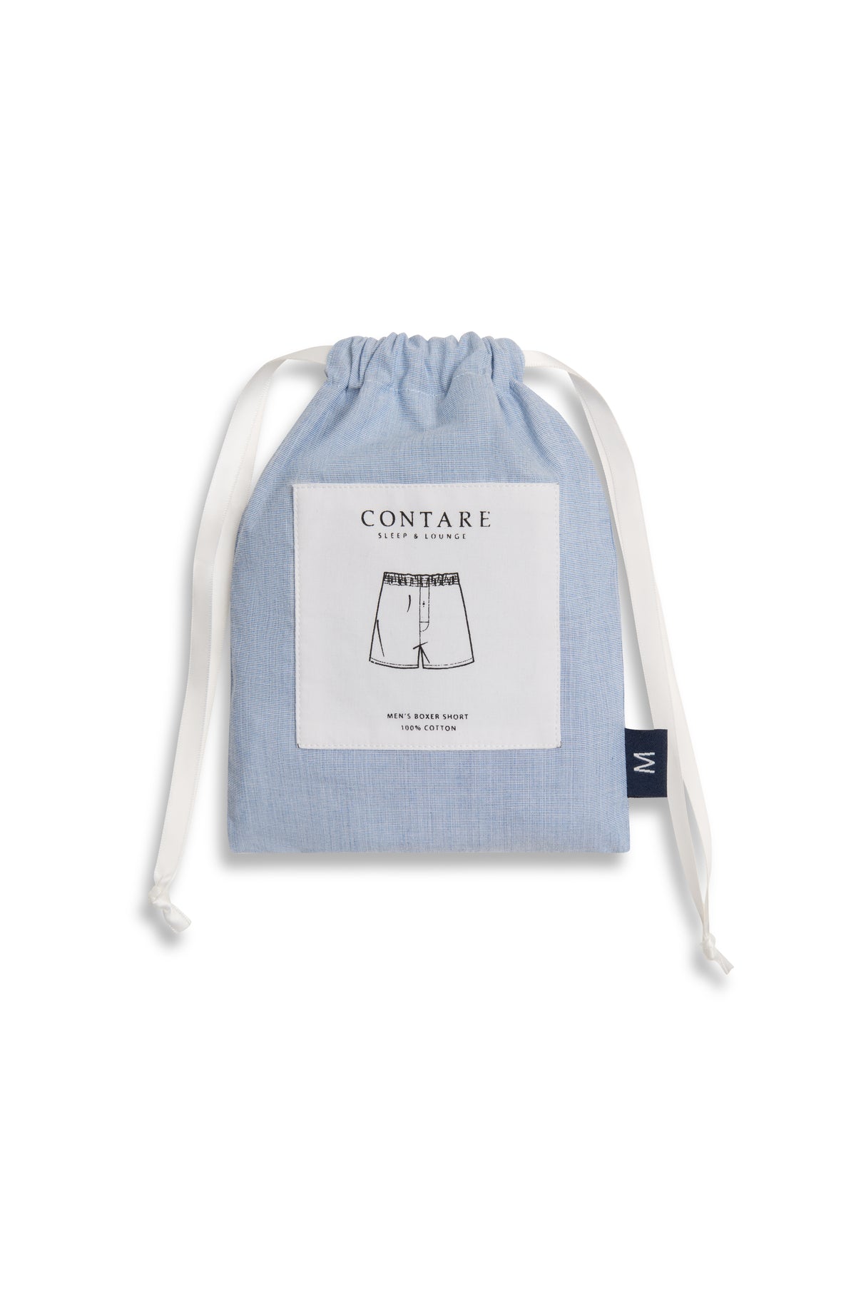 Men's Refined Cotton Boxer - Chambray
