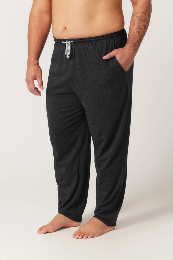Bamboo Cotton Lounge Pant - Charcoal Sleep Separates - Contare