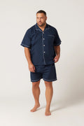 Short Sleeve Classic Set - French Navy Pyjama Sets - Contare