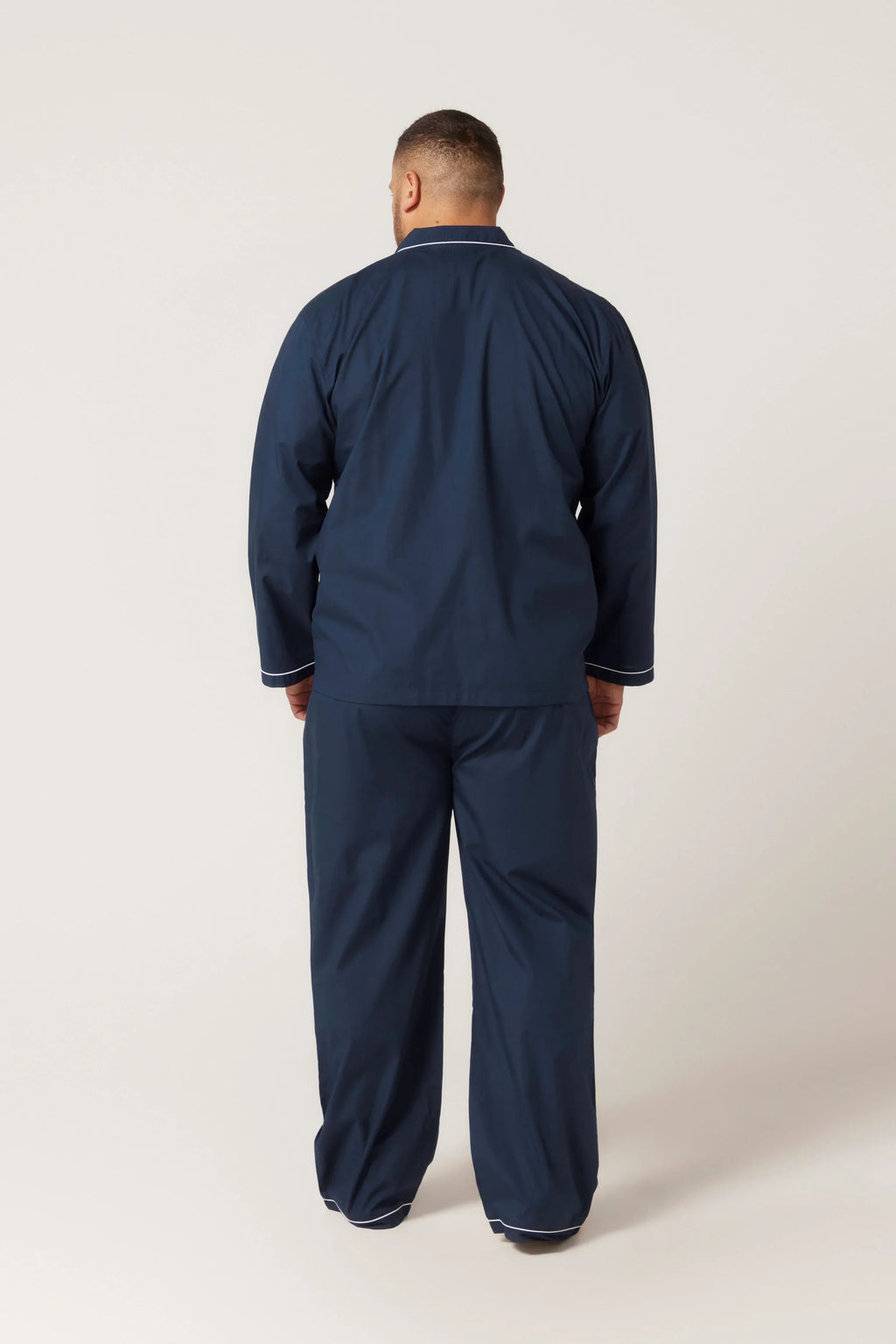 Long Sleeve Classic Set - French Navy Pyjama Sets - Contare