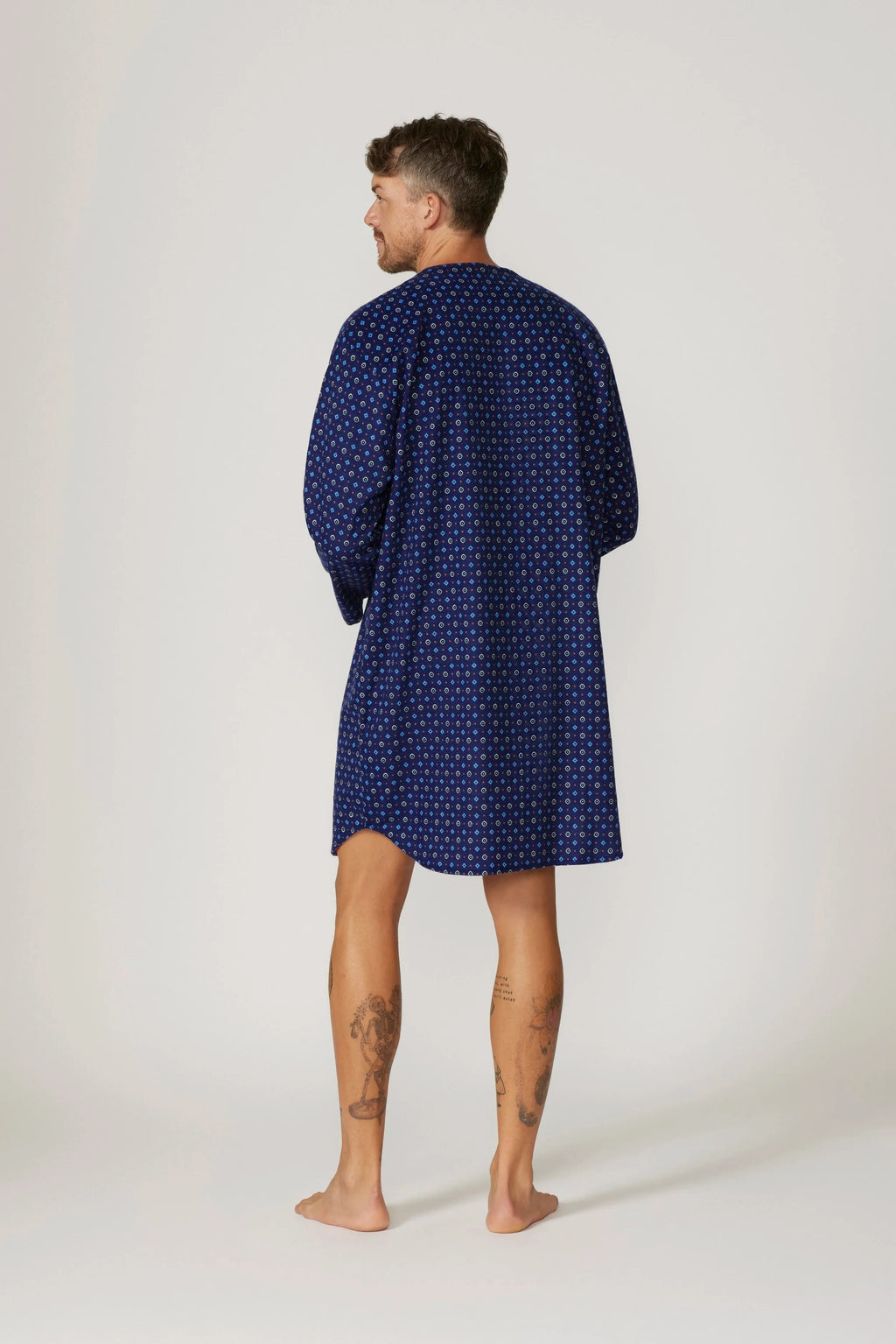 Flannelette Nightshirt - Midnight Nightshirts - Contare