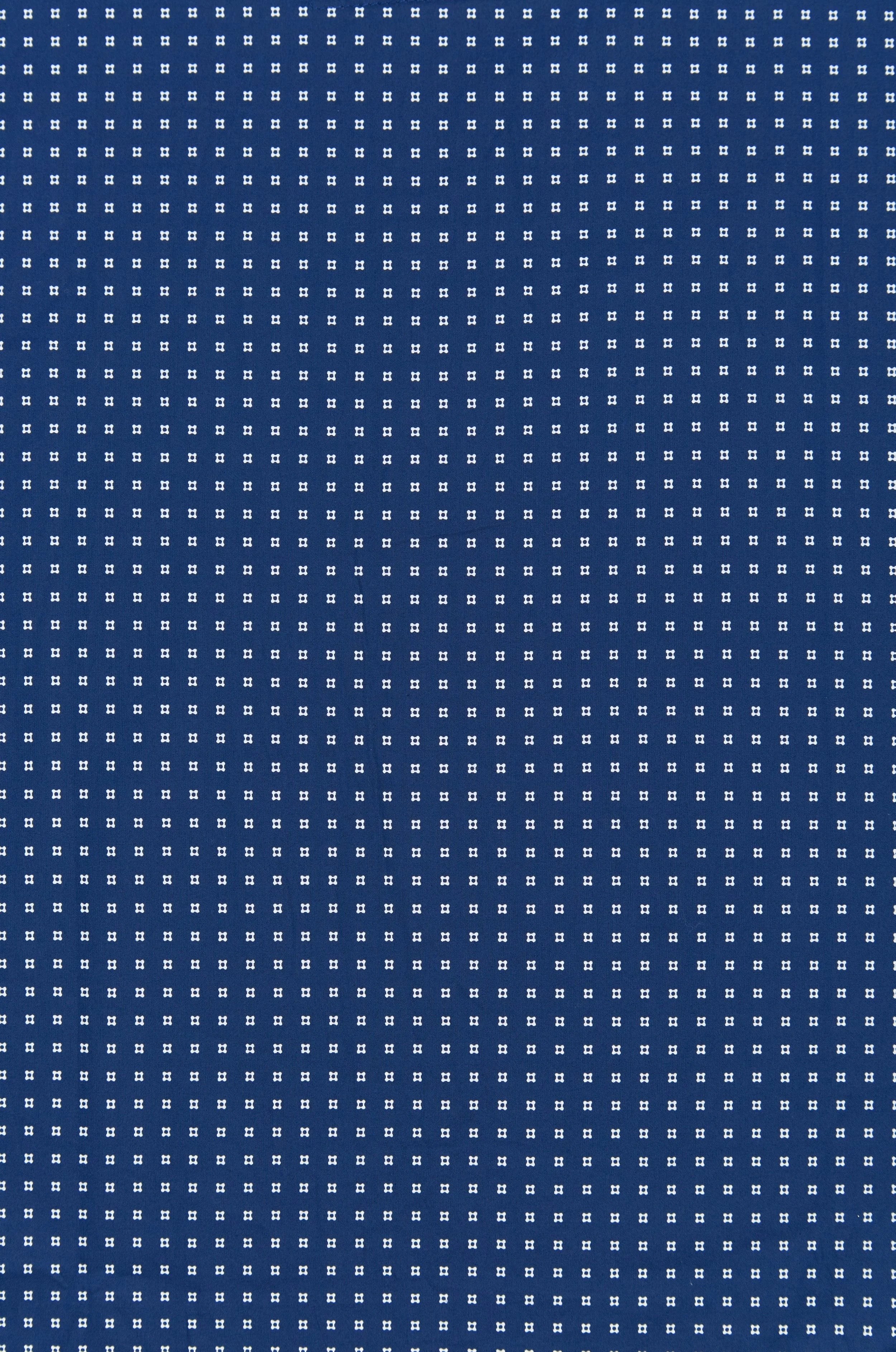 Men's Featherweight Cotton Short Sleeve Pyjama Set - Ultra Navy Pyjama Set - Contare