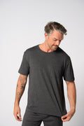 Men's Cloudsoft Jersey Short Sleeve Tee - Charcoal