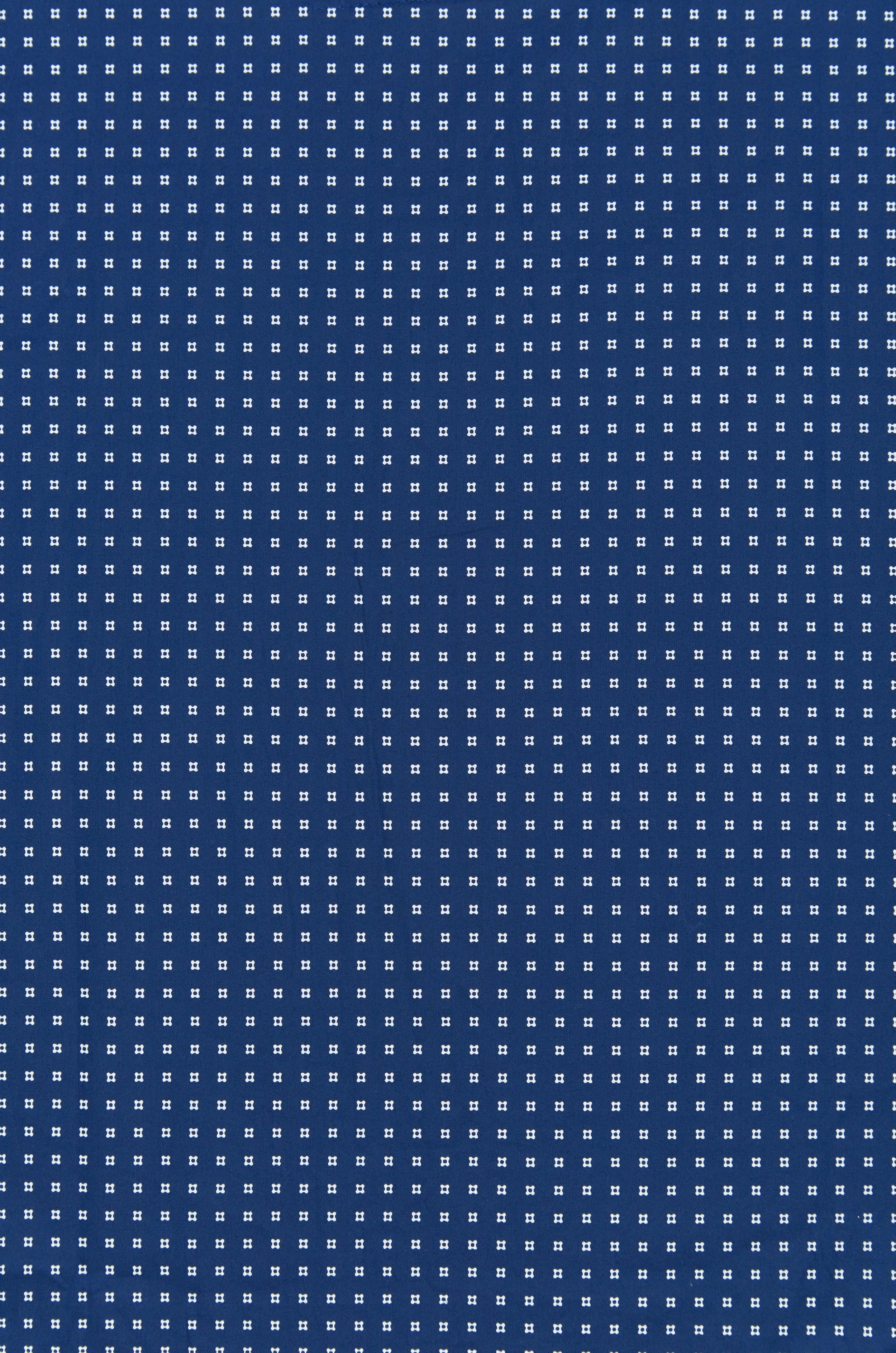 Men's Featherweight Cotton Short Sleeve Nightshirt - Ultra Navy Nightshirt - Contare