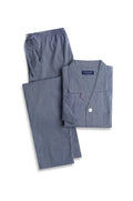 Textured Stripe Long Sleeve Set Pyjama Sets - Contare