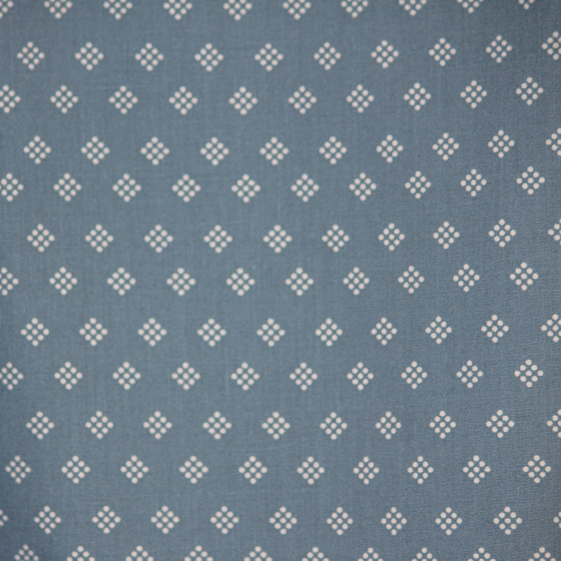 Cotton Rich Long Sleeve Set - Forest Grey Diamonds