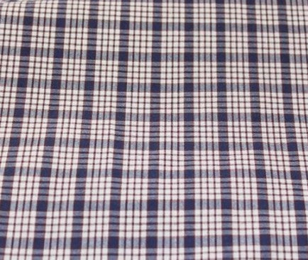 Burgundy Navy Check Nightshirt Nightshirts - Contare
