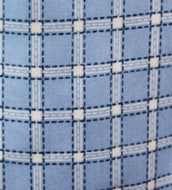 Cotton Rich Long Sleeve Set - Sky Check