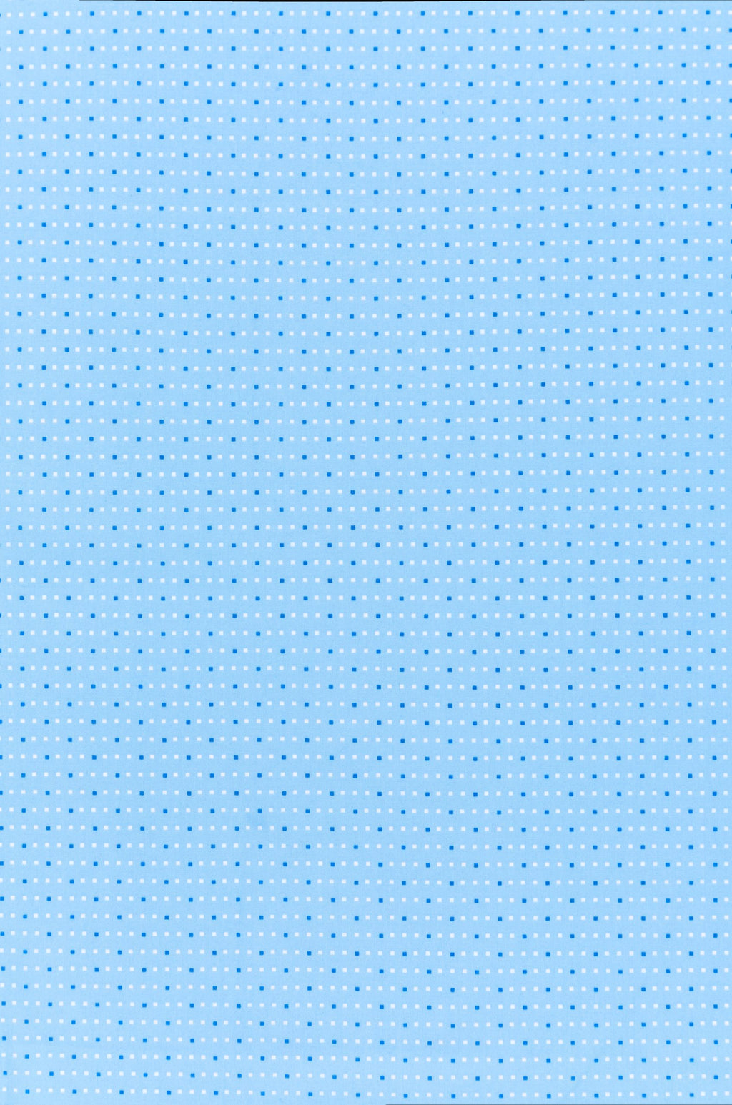 Cotton Rich Short Sleeve Set - Light Blue Squares