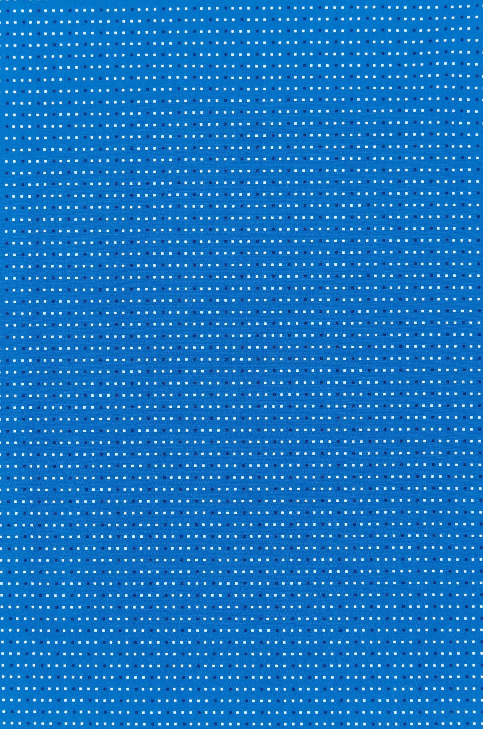 Cotton Rich Short Sleeve Set - Blue Navy Squares