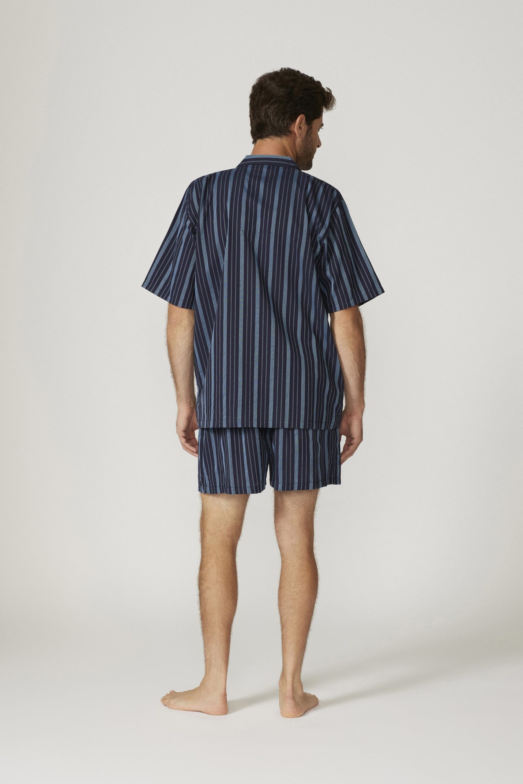 Baritone Stripe Short Sleeve Set Pyjama Sets - Contare