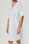 Seersucker Stripe Nightshirt Nightshirts - Contare